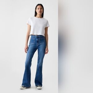 GAP High Rise Flare Jeans